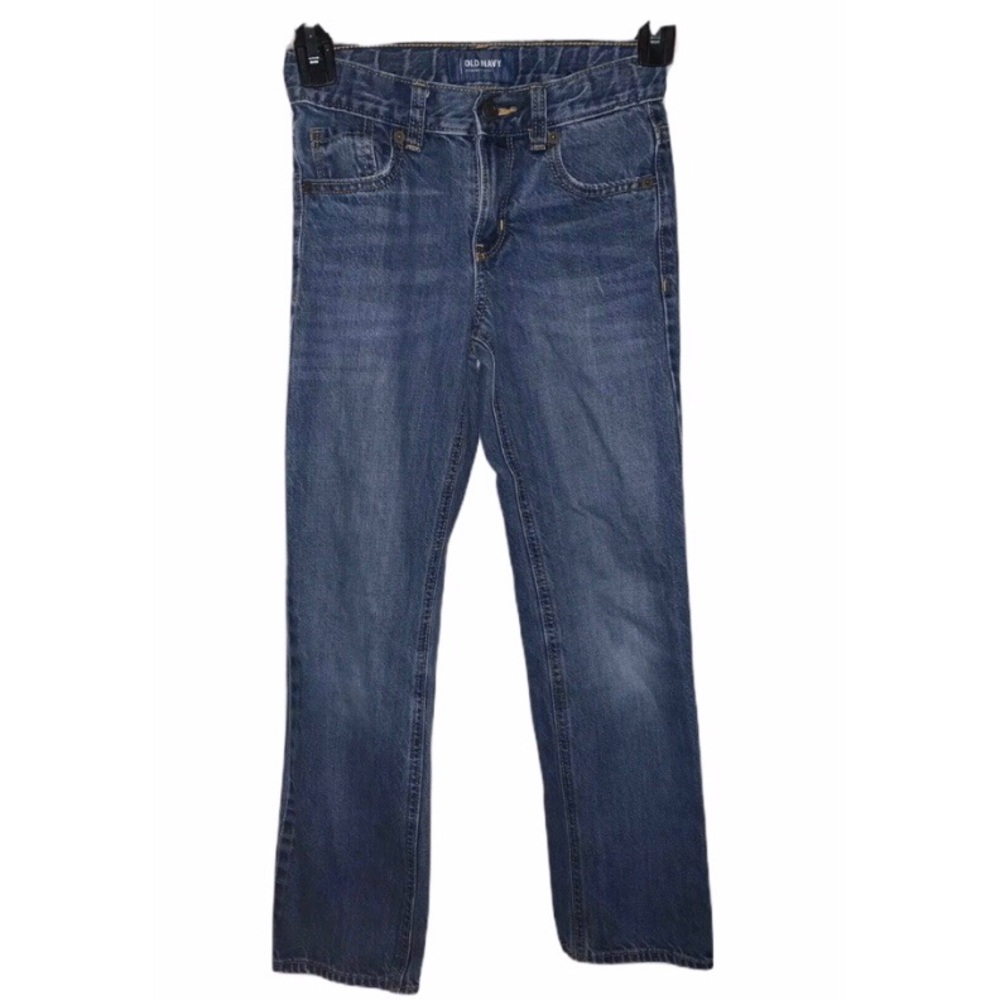 Old Navy Straight Leg Jeans Boys size 10 Slim Adjustable Waist